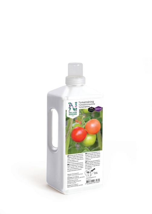 Nelson Tomaattiravinne 1,5l Nestemainen kivennaisravinne tomaatille.