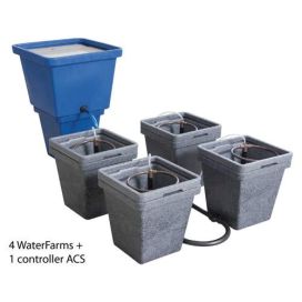 TERRA AQUATICA (GHE) Hydro, T.A. / GHE CultiMate 4-pack + kontrollerisäiliö 50L