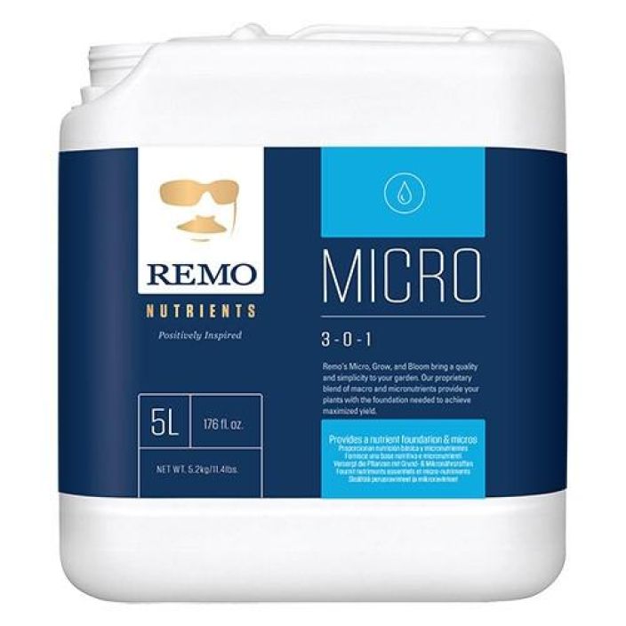 Remo Micro 5l Microravinteet kaikille alustoille (N-P-K 3-0-1).