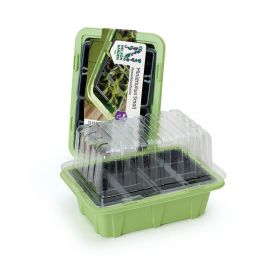 NELSON GARDEN Pienoiskasvihuone, kennoruukut 2x6 kpl, Nelson 5744