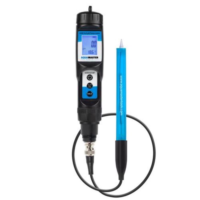 pH-mittari Aquamaster Tools S300 Pro 2 Maaperan pH-arvon mittaamiseen. Vaihdettava elektrodi
