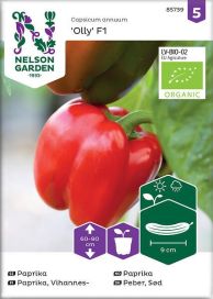 NELSON GARDEN Paprika, Vihannes-, Olly F1 Organic