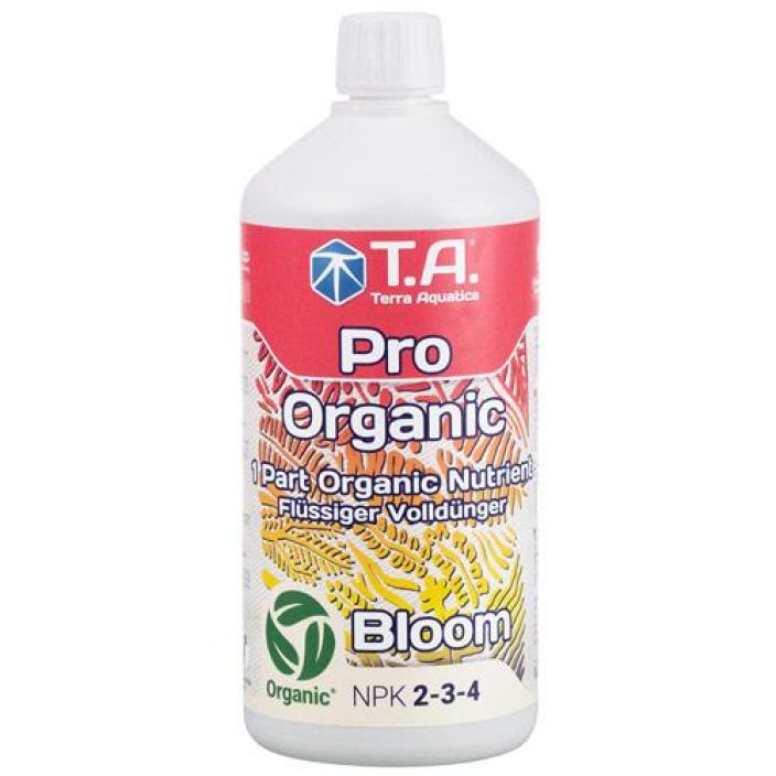 Terra Aquatica Pro Organic Bloom 1l Pro Organic Bloom on 2-osainen, kaikille viljelytekniikoille soveltuva luonnonmukainen