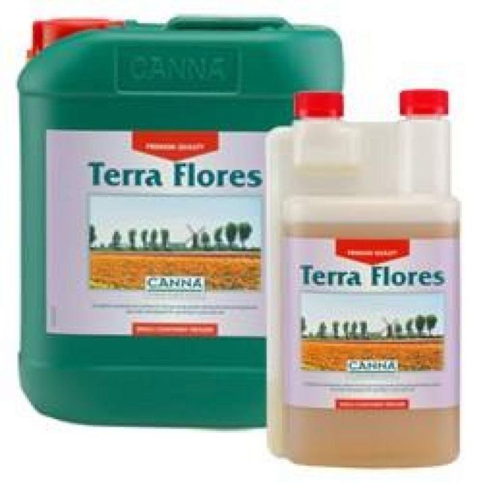 Canna Terra Flores 10l Terra Flores on taydellinen ravinneseos kukkimisvaiheeseen ja hedelmien muodostumisen aikana.