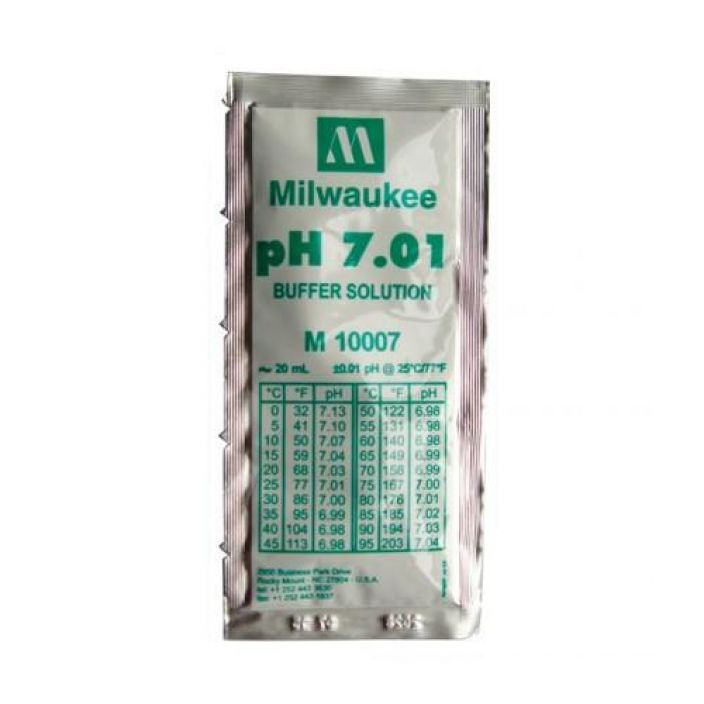 Kalibrointiliuos pH 7,01 20ml pH-mittarin kalibrointiin