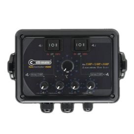 CLI-MATE NL Tuuletinohjain, Cli-Mate Twin Controller Humi 2x4A