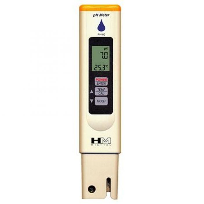 pH-mittari MH PH-80 Liuoksen pH-arvon mittaamiseen, vesitiivis
