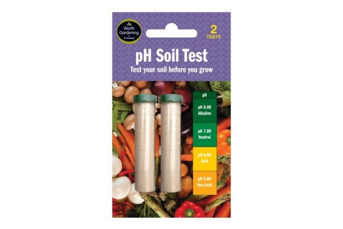 pH-testi multaan 2kpl Helppo ja yksinkertainen tapa maaperan pH-arvon mittaamiseen.