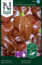 NELSON GARDEN Paprika, Chili-, Chocolate Scotch Bonnet