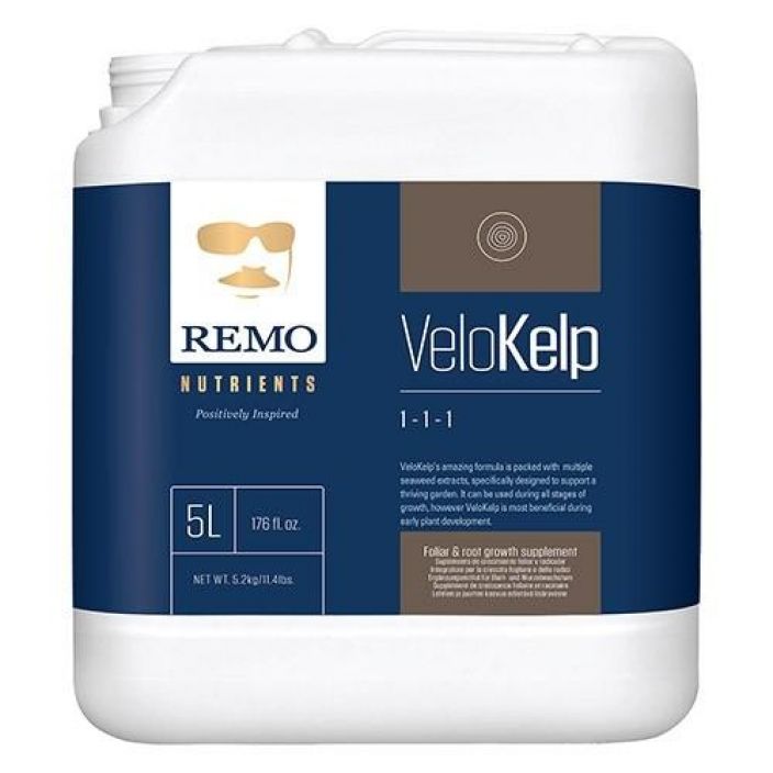 Remo VeloKelp 5l Merilevat ja vitamiinit kaikille alustoille (N-P-K 1-1-1).