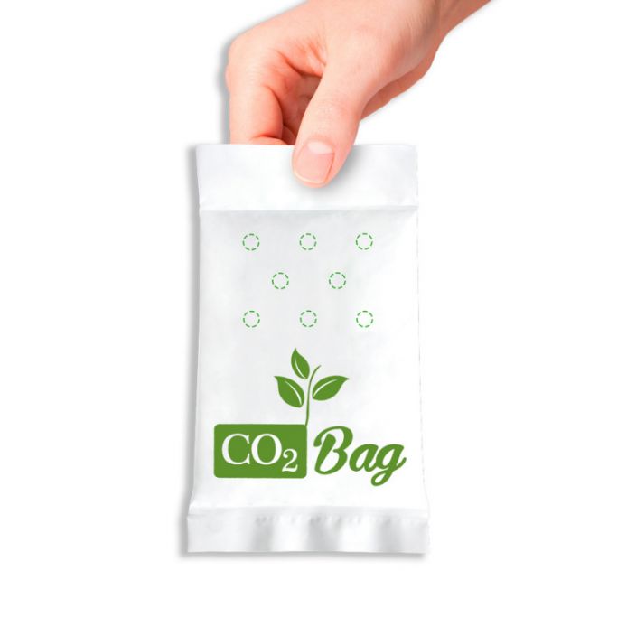 CO2BAG Hiilidioksidipussi CO2BAG lisaa kasvunopeutta ja aikaistaa hedelmien kypsymista. Lisaksi se parantaa makua, varia,
