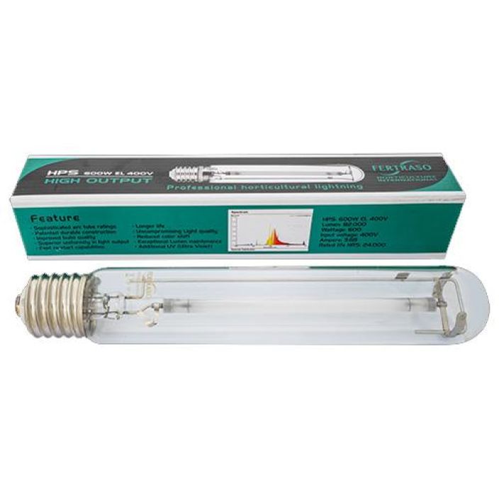 Fertraso 400 W SPNA 400W SPNA-kasvihuonepolttimo kasvuun ja kukintaan Fertraso 400 W SPNA 400W SPNA-kasvihuonepolttimo kasvuun ja kukintaan