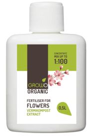 GROWO Vermikomposti GROWO Vermikomposti-uute koristekasveille 500ml