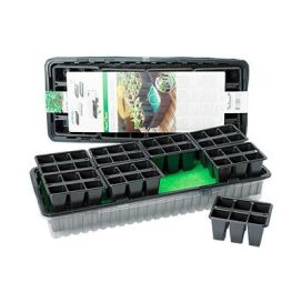 NELSON GARDEN Pienoiskasvihuone, kastelumatto, kennoruukut 8x6 kpl, Nelson 5783