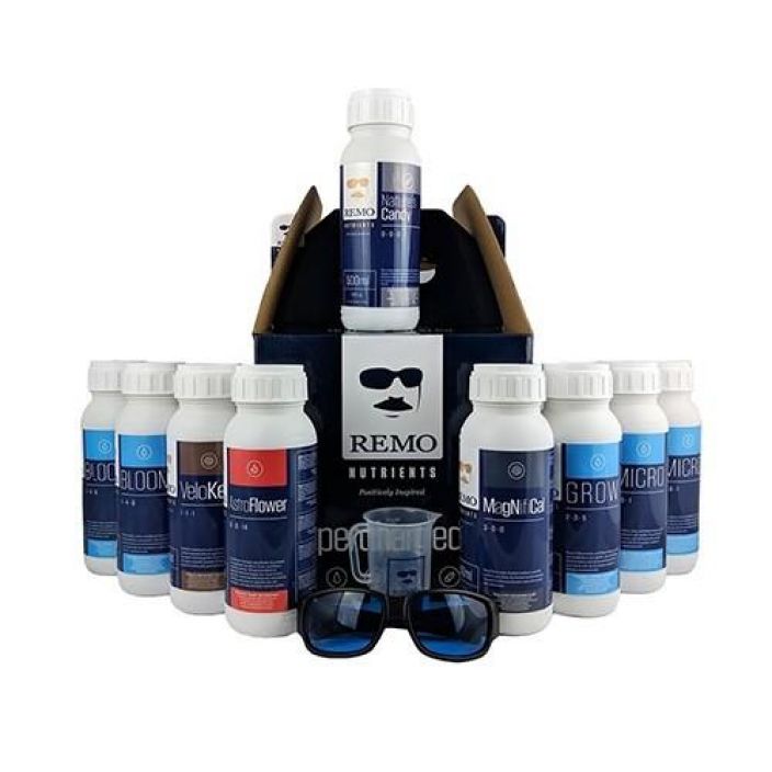 Remo Supercharged Kit 500ml Taydellinen REMO-ravinnesarja 500ml. Sis.lasit ja mittakipon