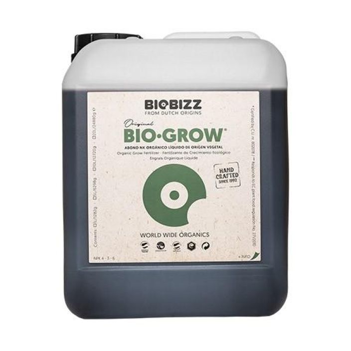 Bio Grow 5l Orgaaninen kasvuravinne multaviljelyyn (luomu) N-P-K 4-3-6