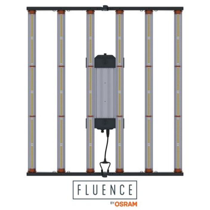 Fluence Spydr 2p ~632W Osram LEDs. PPF:1550 µmol/s, 2,45μmol/J. PhysioSpec-indoor spektri.