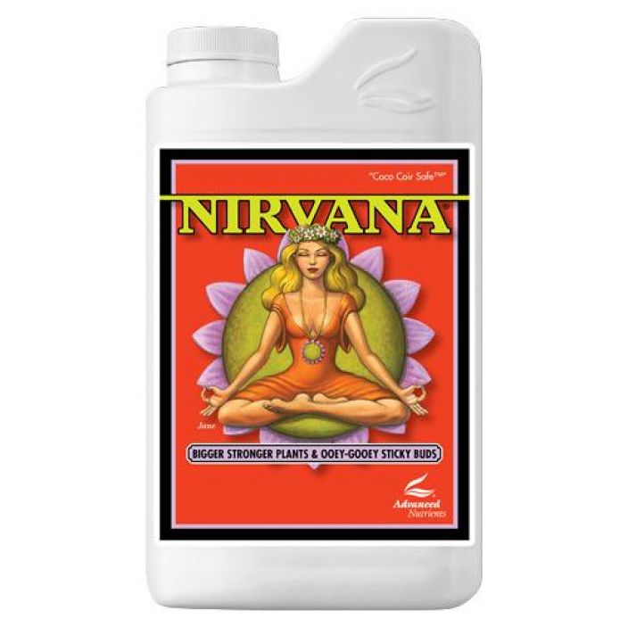 Advanced Nutrients Nirvana 1l Tehokas biostimulantti taynna aminohappoja, vitamiineja, seka kaliumia vahvan kasvuston ja
