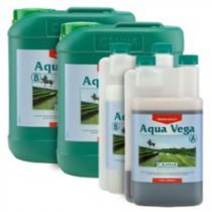 Aqua Vega A+B 2x1l Mineraalipohjainen vesiviljelyravinne kasvuvaiheeseen, 2-komponenttinen