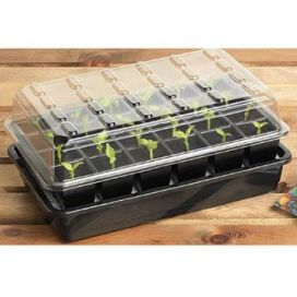 GARLAND Pienoiskasvihuone, kastelumatto, 24 kennoruukkua, Garland