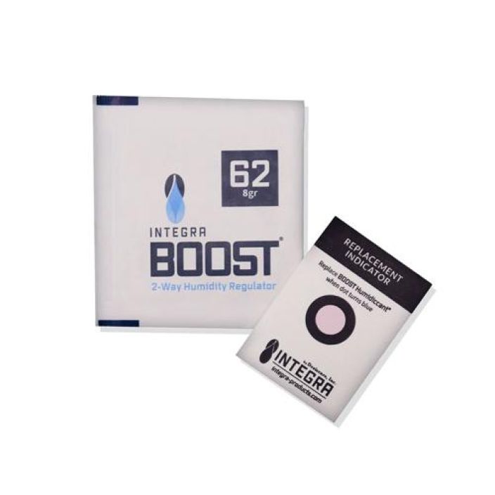 Kosteudensaatopussi Integra Boost 62% 67g 2-suuntainen kosteudensaataja optimaalisen sailytyskosteuden yllapitamiseen