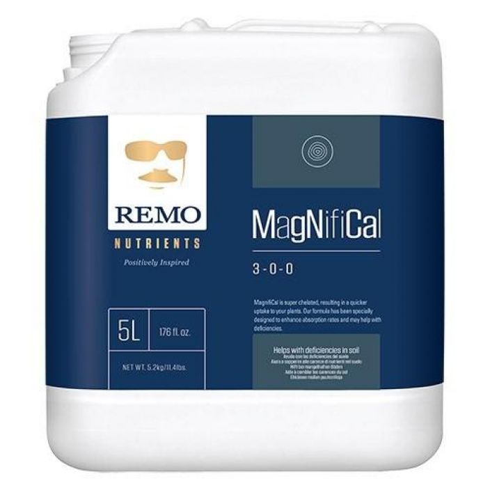 Remo Magnifical 5l Magnesium ja kalsium-lisa kaikille alustoille (N-P-K 3-0-0).
