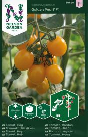 NELSON GARDEN Tomaatti, Kirsikka-, Golden Pearl F1