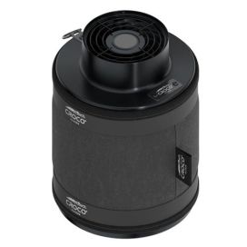 Aktiivihiilisuodatin, Croco Filters Combo 160-240m3/h + puhallin 230m3/h ø 100mm