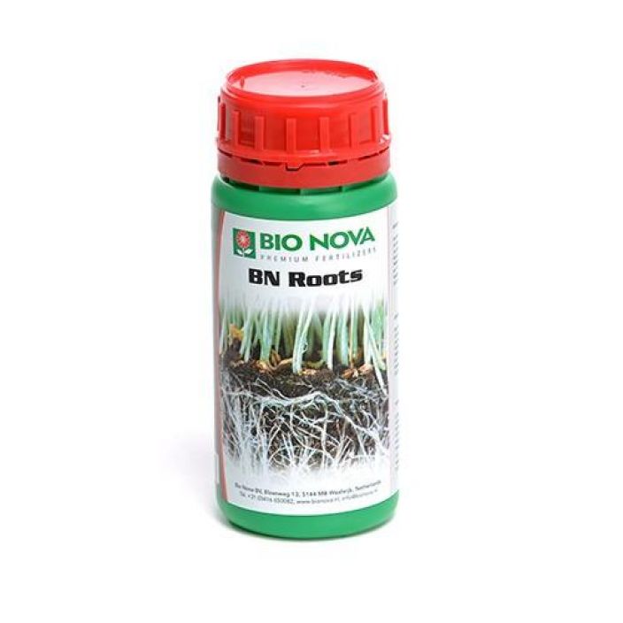 Bio Nova Roots 250ml Juuristimulantti saa aikaan huomattavasti rehevamman kasvun, seka vahvemmat juuret.
