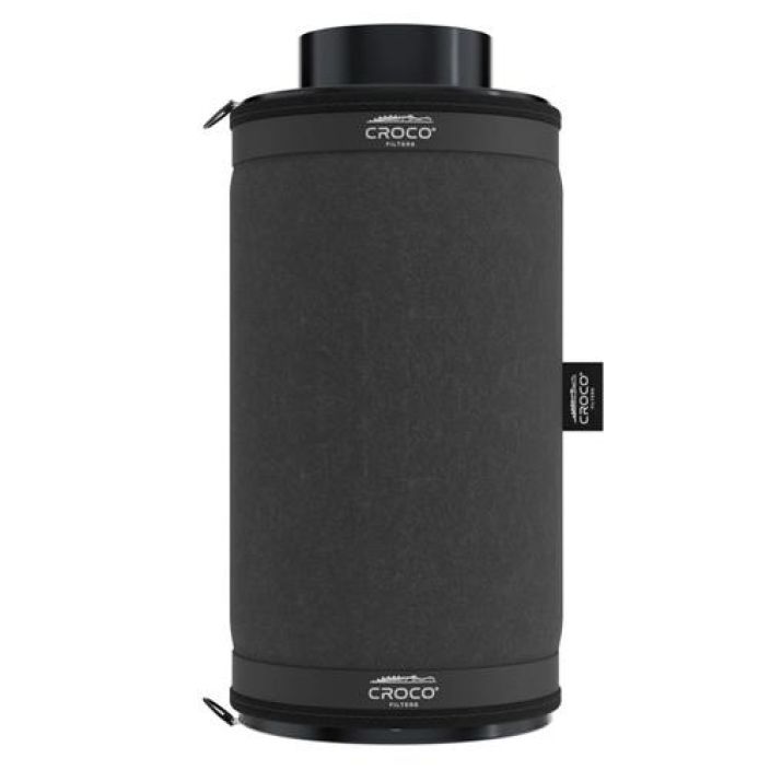 Aktiivihiilisuodatin Croco Filters, 360-480m3/h, ø 125mm Laadukas teollisuussuodatin imu- tai puhallusilman suodattamiseen.