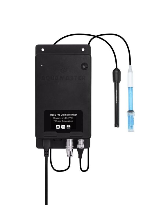 pH/EC Wi-Fi monitori, Aquamaster Tools W650 Pro Online tuotekuva 1 pH/EC Wi-Fi monitori, Aquamaster Tools W650 Pro Online tuotekuva 1