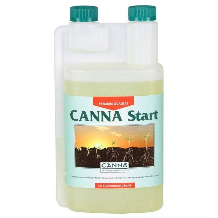Canna Start 1l Canna Start on tasapainoinen yksiosainen ravinne taimille ja (juurtuneille) pistokkaille.