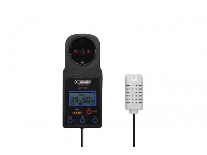 Cli-Mate Humi Controller 16A ilmankostuttimen, tai kuivaimen/patterin ohjain termostaatilla, 16A