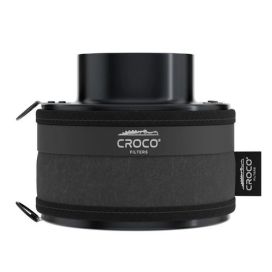 Aktiivihiilisuodatin, Croco Filters, 80-120m3/h, ø 100mm