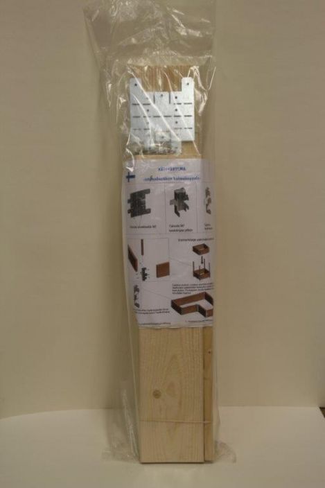 Istutuslaatikko Katevakulmilla 70x55x12,5cm Puinen istutuslaatikkko