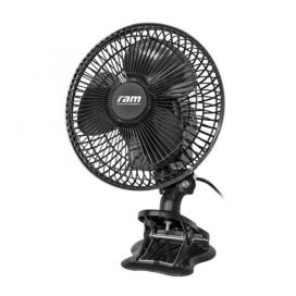 RAM Klipsi-tuuletin, RAM, 18 cm, oskilloiva