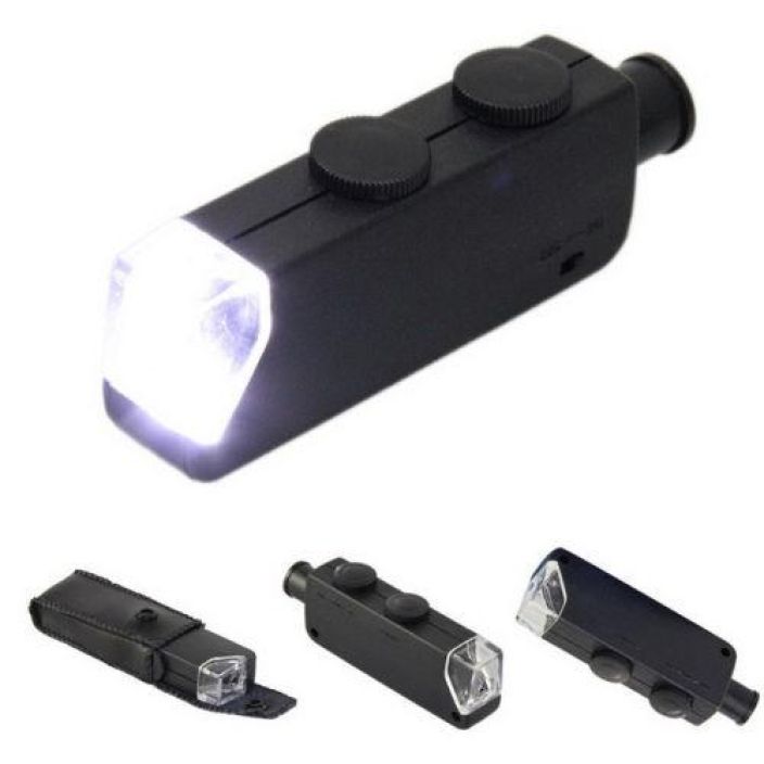 Mikroskooppi 60-100X Mikroskooppi led-valolla, 60-100 kertainen suurennus