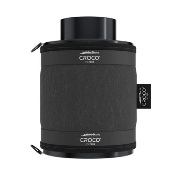 Aktiivihiilisuodatin Croco Filters, 160-240m3/h, ø 100mm Laadukas teollisuussuodatin imu- tai puhallusilman suodattamiseen.
