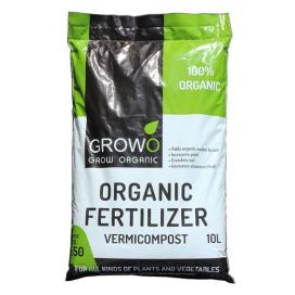 GROWO Vermikomposti GROWO Vermikomposti / madonlanta 10l