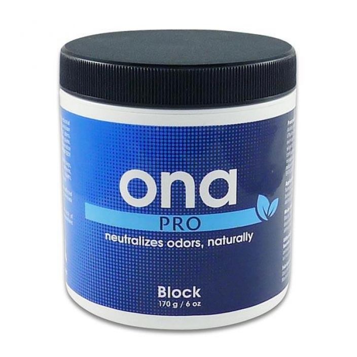 ONA Block Pro 170g Luonnon eteerisista oljyista koostuva ilmanraikastin