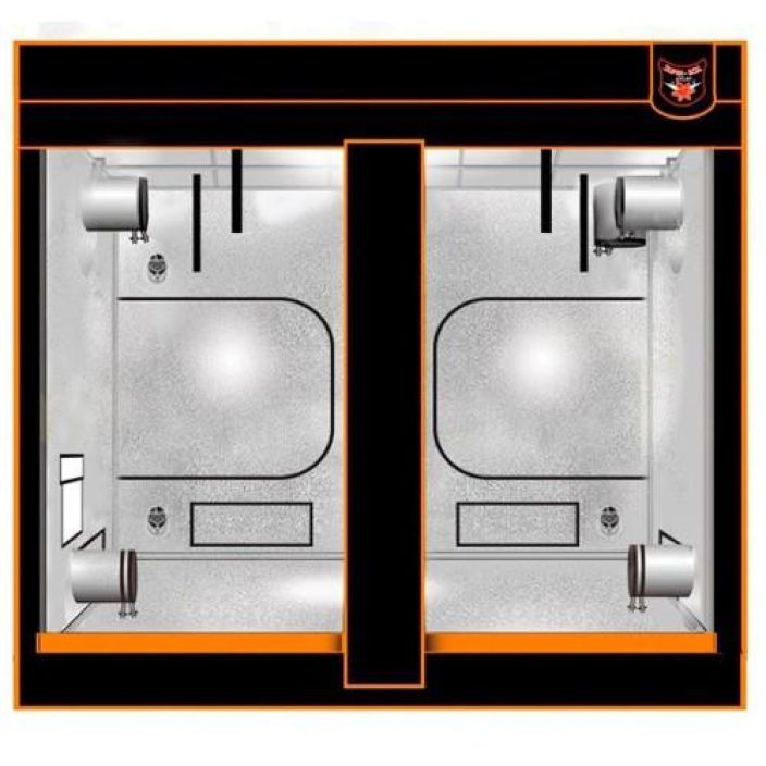 SuperBox V2 150x80x200cm Kasvatusteltta 150x80x200cm