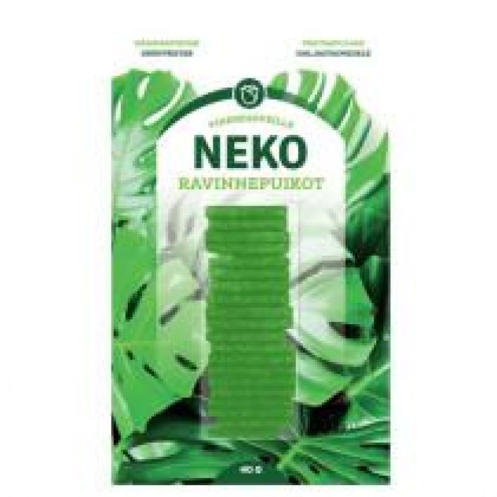 NEKO Viherpuikot 40g Ravinnepuikot viherkasveille, NPK 11-3-6