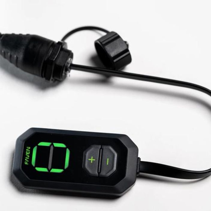 Faven Mini Contreller LED-valaisimille Himmennin Faven R6, R8 ja R8 FR LED-valaisimille
